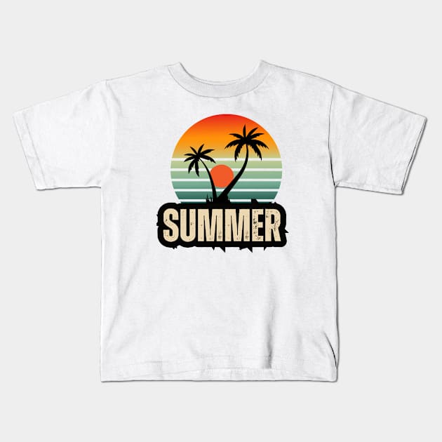 Summer Kids T-Shirt by Teeeshirt